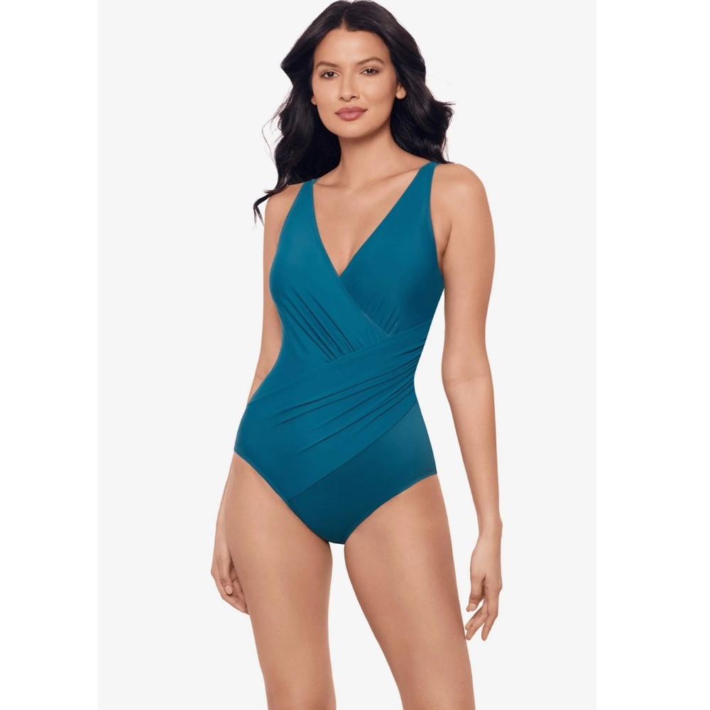 MIRACLESUIT Oceanus One Piece Color Aegean Teal